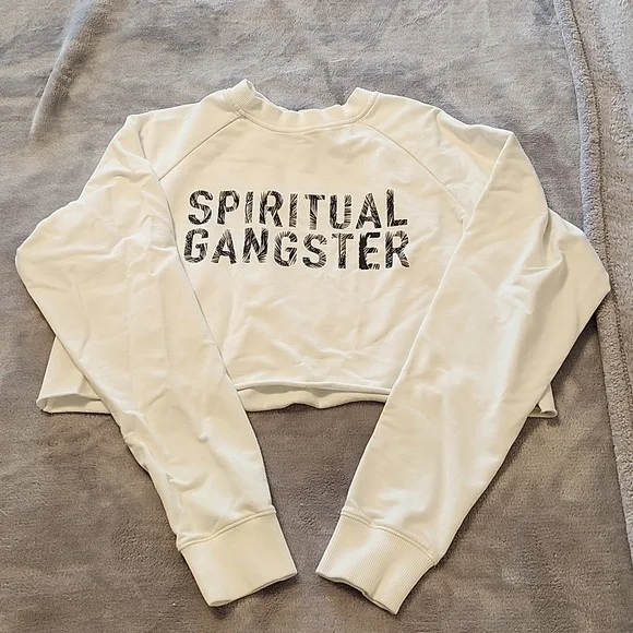 Spiritual Gangster Crop Top - Picture 1 of 5